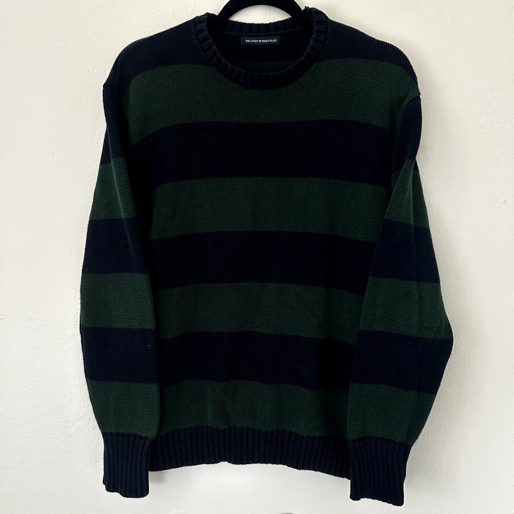 Brandy Melville Striped rugby Sweater